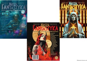 Pakiety Nasza Fantastyka numer II , III i IV; format B5; Edycja DE LUXE