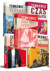 Pakiet 5 książek Rafała A. Ziemkiewicza - każda książka z autografem autora