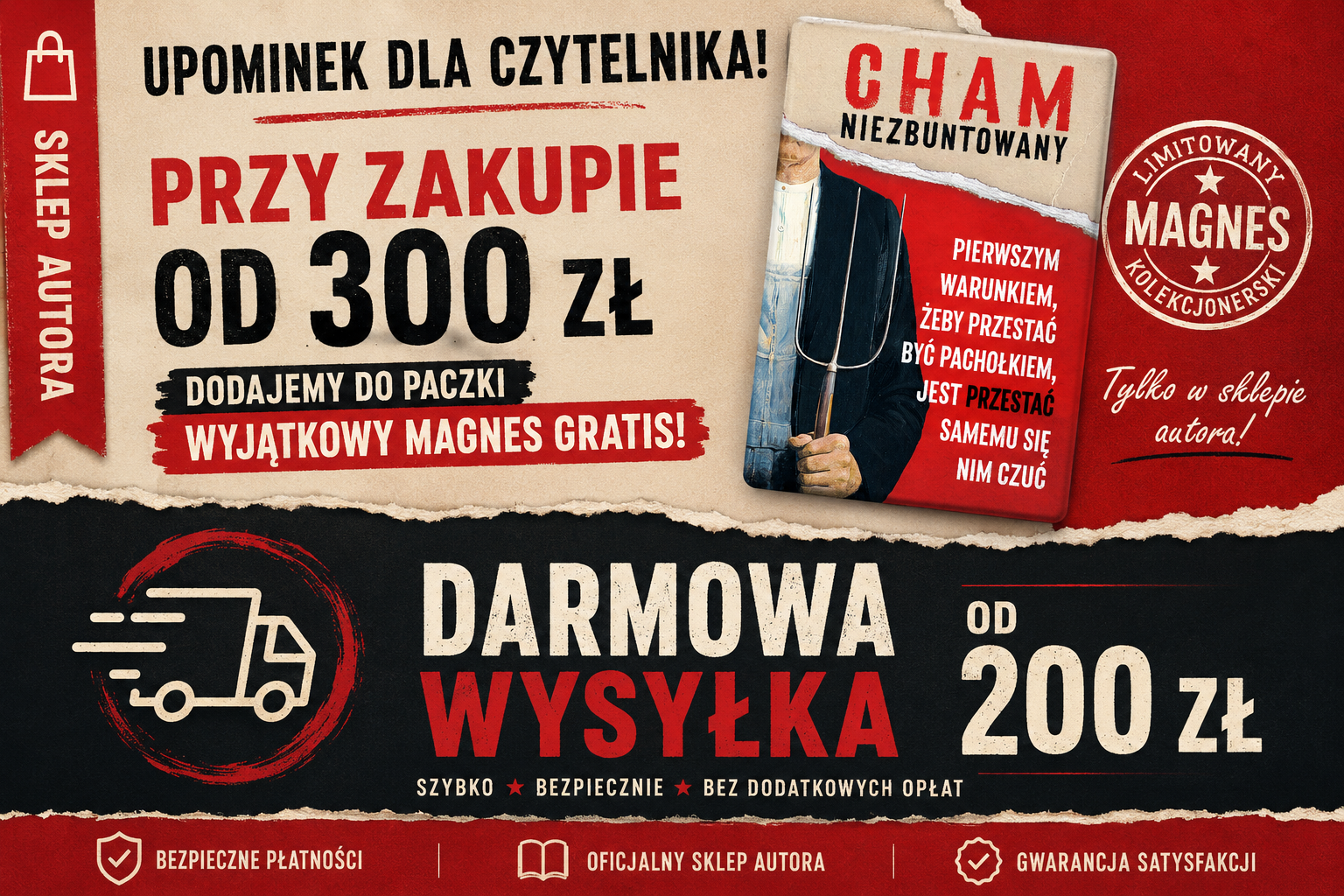 darmowa wysyłka i gratisy